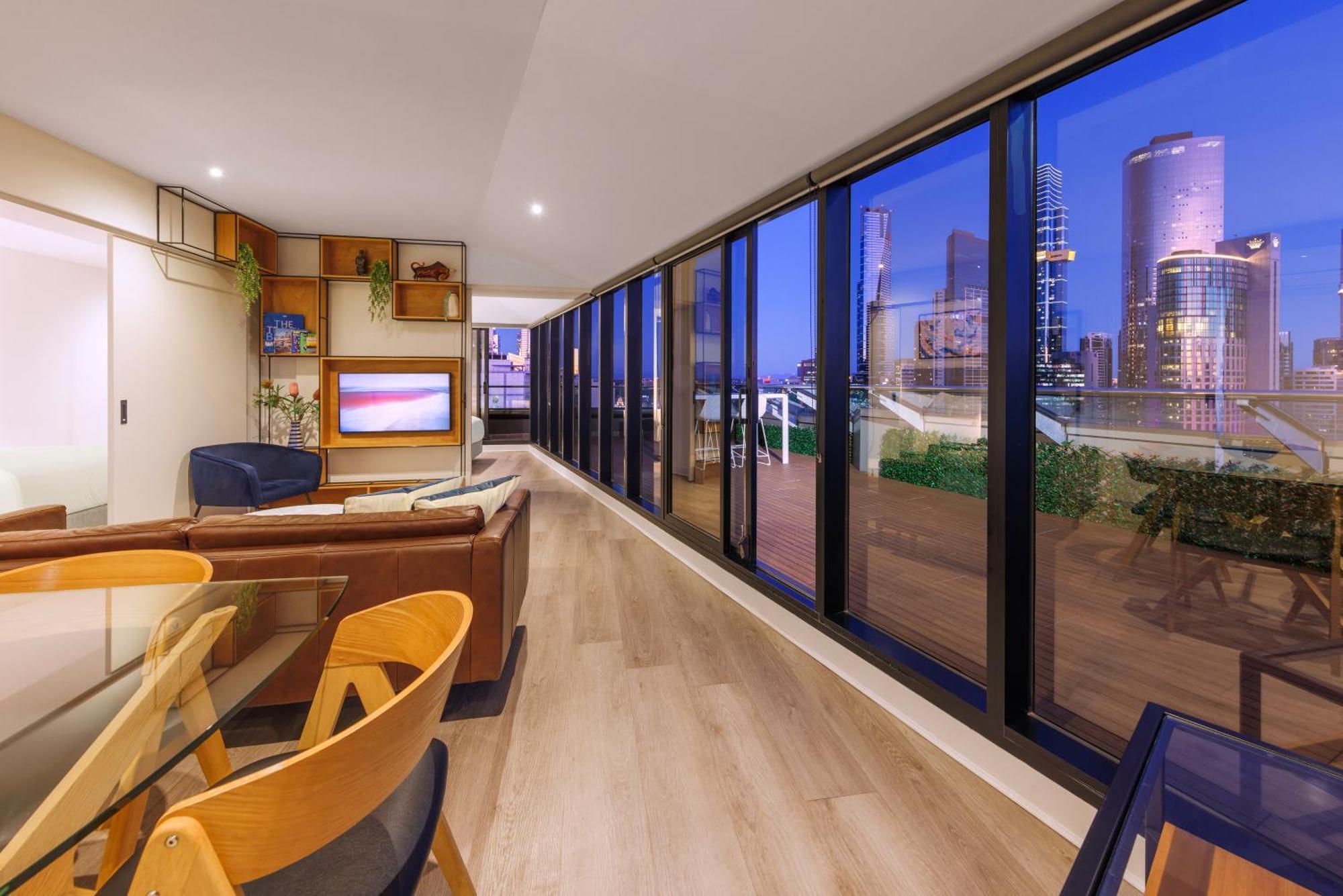 Appartamento Flinders Luxury Penthouse Melbourne Esterno foto